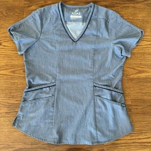 Adar Pro Heather Women's V-Neck Scrub Top